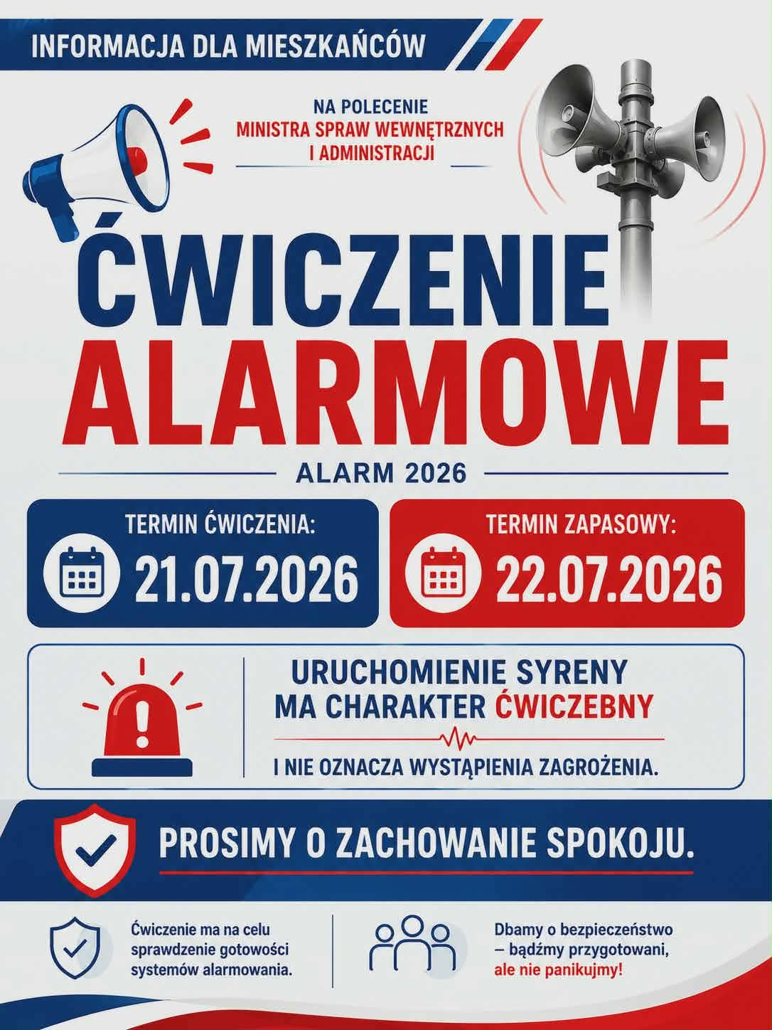 Ćwiczenie alarmowe