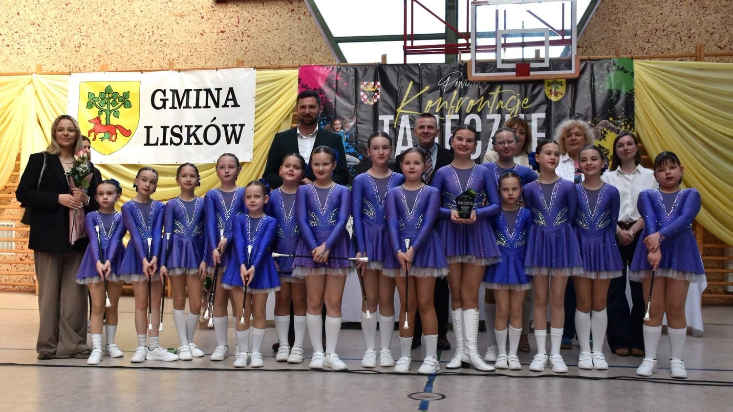 Mażoretki z Rychnowa wyróżnione